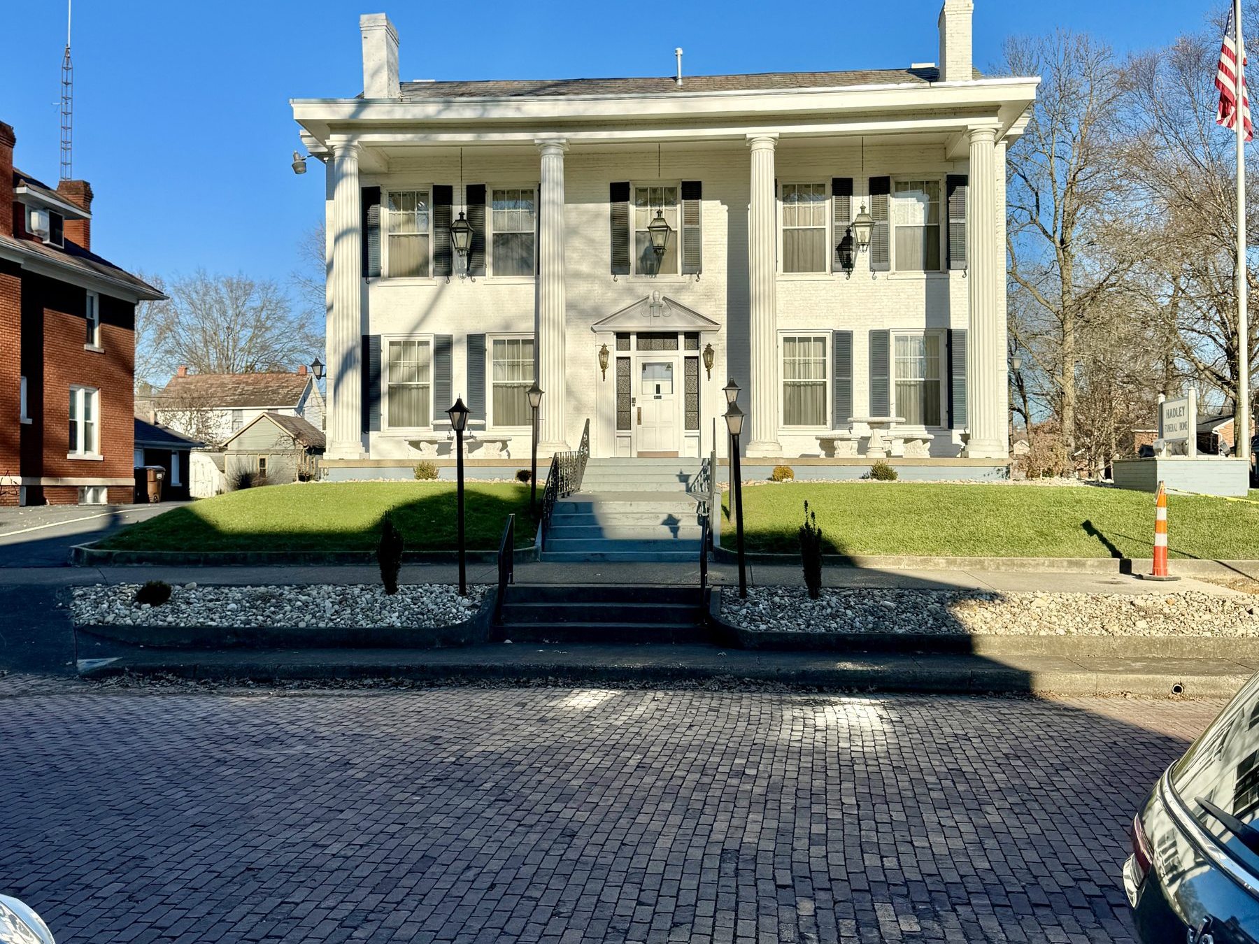A funeral home in a small Ohio town